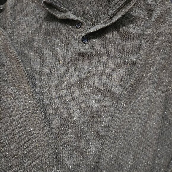 3 Nautica Wool/Nylon High Neck Sweaters - Picture 3 of 6